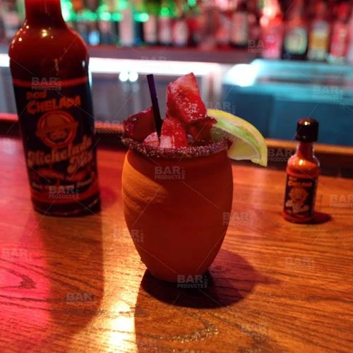 Outlet 🎁 BarMan Clay Cup - Cantarito De Barro Natural - 10 Oz 💯 4 Outlet 🎁 BarMan Clay Cup - Cantarito De Barro Natural - 10 Oz 💯 - Image 4