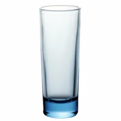 New 😉 BarMan BarConic® Glassware - Shot Glass - Tall Light Blue 2 Ounce ❤️