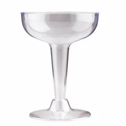 New 👏 BarMan 2 Piece Plastic Coupe Glass - 4 Ounce - 20 Pack 🎁