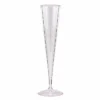 New ⭐ BarMan 2 Piece Flute - 5 Ounce - 10 Count ❤️