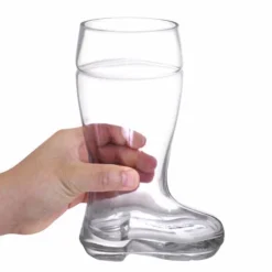 Best Sale ⭐ BarMan BarConic® 26 Oz Glass Beer Boot - Das Boot - Beer Glass ❤️ -Barman Sales Store 26oz giant glass beer boot 700x700
