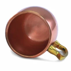 New 🛒 BarMan BarConic® Moscow Mule Mini Mug – Copper Plated 2oz. ⌛ -Barman Sales Store 2oz copper mule shot mug web 2detail 500 700x700
