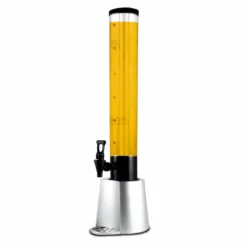 Hot Sale ⭐ BarMan Beer Tower With Ice Tube And Cup Holder - 3 Liter 🔥