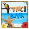 Deals 👏 BarMan 3.5in Square Foam Coaster - Tiki Beach Design 🌟