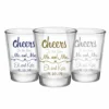 Best Pirce ⌛ BarMan CUSTOMIZABLE - 1.75oz Clear Wedding Shot Glass - Cheers 🧨