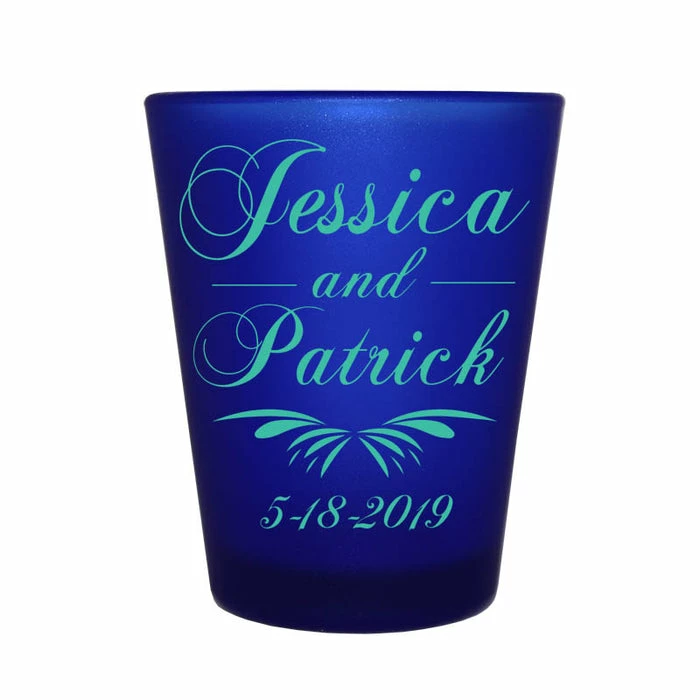 Brand new 🌟 BarMan CUSTOMIZABLE - 1.5oz Blue Frosted Shot Glass - Simplistic 🎁 3 Brand new 🌟 BarMan CUSTOMIZABLE - 1.5oz Blue Frosted Shot Glass - Simplistic 🎁 - Image 3