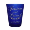 Brand new 🌟 BarMan CUSTOMIZABLE - 1.5oz Blue Frosted Shot Glass - Simplistic 🎁