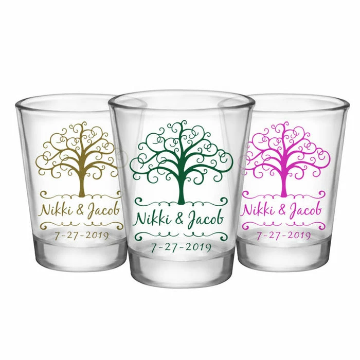 Deals ✔️ BarMan CUSTOMIZABLE - 1.75oz Clear Wedding Shot Glass - Tree Of Life ⭐ 1 Deals ✔️ BarMan CUSTOMIZABLE - 1.75oz Clear Wedding Shot Glass - Tree Of Life ⭐
