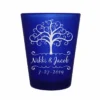 Best Sale 🤩 BarMan CUSTOMIZABLE - 1.5oz Blue Frosted Shot Glass - Tree Of Life ⌛