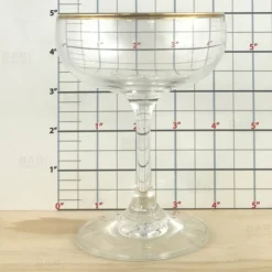 Promo 🔥 BarMan BarConic® 7 Oz Gold Rimmed Coupe Cocktail Glass ✔️ -Barman Sales Store 7 oz gold rimmed cocktail 700x700
