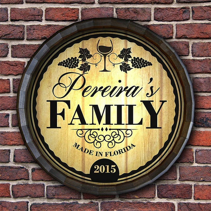 Best Sale ๐ BarMan Custom Wood Barrel Top Sign โ Family ๐ฏ 3 Best Sale ๐ BarMan Custom Wood Barrel Top Sign โ Family ๐ฏ - Image 3