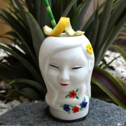 Flash Sale 🛒 BarMan BarConic® Tiki Drinkware - Ceramic Hula Girl Mug - 9 Ounce ⭐ -Barman Sales Store DW TIKI HULA Rollover 700x700
