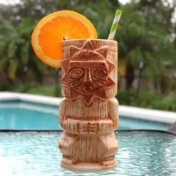 Promo 🌟 BarMan BarConic® Tiki Drinkware - Sun God - 16 Oz ⭐ -Barman Sales Store DW TIKI SUN 1 700x700