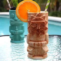 Promo 🌟 BarMan BarConic® Tiki Drinkware - Sun God - 16 Oz ⭐ -Barman Sales Store DW TIKI SUN 3 700x700