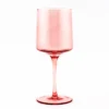 Best reviews of 🥰 BarMan Mid Century Wine Glass - Blush - 13.5 Ounce 😍