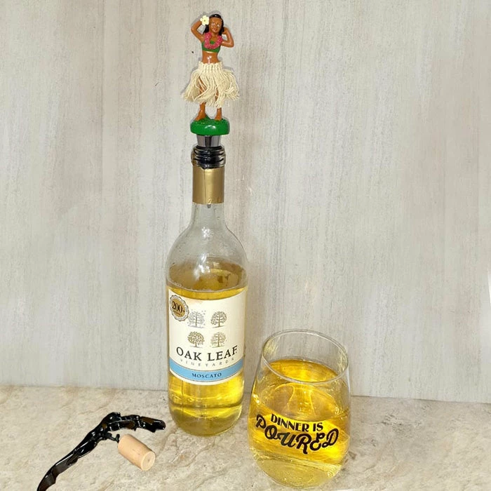 Cheapest โจ BarMan Wine Stopper - Hula Dancer ๐ 2 Cheapest โจ BarMan Wine Stopper - Hula Dancer ๐ - Image 2