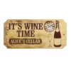 Cheapest 👍 BarMan Custom Wood Plaque Sign - Time For Wine 🥰