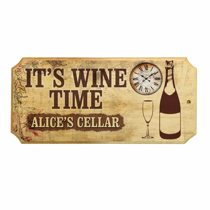 Cheapest ๐ BarMan Custom Wood Plaque Sign - Time For Wine ๐ฅฐ 1 Cheapest ๐ BarMan Custom Wood Plaque Sign - Time For Wine ๐ฅฐ