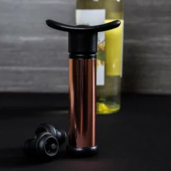 Cheapest 🛒 BarMan Wine Pump With Stoppers (Color Options) ❤️ -Barman Sales Store antique copper wine pump scene1 700x700