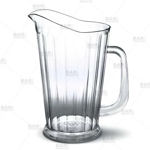 Wholesale 😉 BarMan BarConic® 60 Oz. SAN Plastic Clear Pitcher (Tapered) 🤩 1 Wholesale 😉 BarMan BarConic® 60 Oz. SAN Plastic Clear Pitcher (Tapered) 🤩
