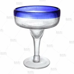 Deals 🥰 BarMan BarConic® Glassware - Blue Rim Margarita Glass - 14 Oz 🥰 -Barman Sales Store barconic blue rim margarita glass 14oz bpc 2 700x700