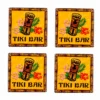 Hot Sale 👍 BarMan BarConic® Ceramic Tiki Coaster Set - 4 Pack ✔️