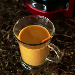 New ✔️ BarMan BarConic® Glass Coffee Cup - 14 Ounce 🤩 -Barman Sales Store barconic coffee scene3 700x700