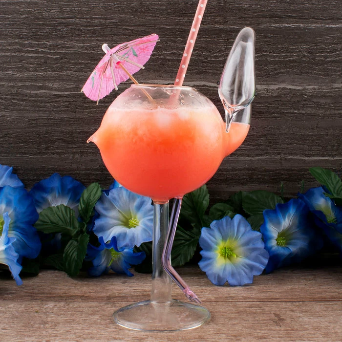 Deals 🌟 BarMan BarConic® Tall Flamingo Cocktail Glass - 14 Ounce 😍 2 Deals 🌟 BarMan BarConic® Tall Flamingo Cocktail Glass - 14 Ounce 😍 - Image 2