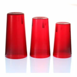 Coupon 🔔 BarMan BarConic® Red Stackable Pebbled Tumblers - 12 Pack 😉