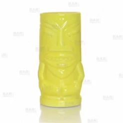 Promo 💯 BarMan BarConic® 12 Oz Tiki Drinkware – Yellow ⌛