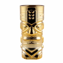 Hot Sale 👏 BarMan BarConic® Metal Plated Tiki Glass - 15 Ounce - (Color Options) 🥰 -Barman Sales Store barconic tiki glass gold clean 700x700