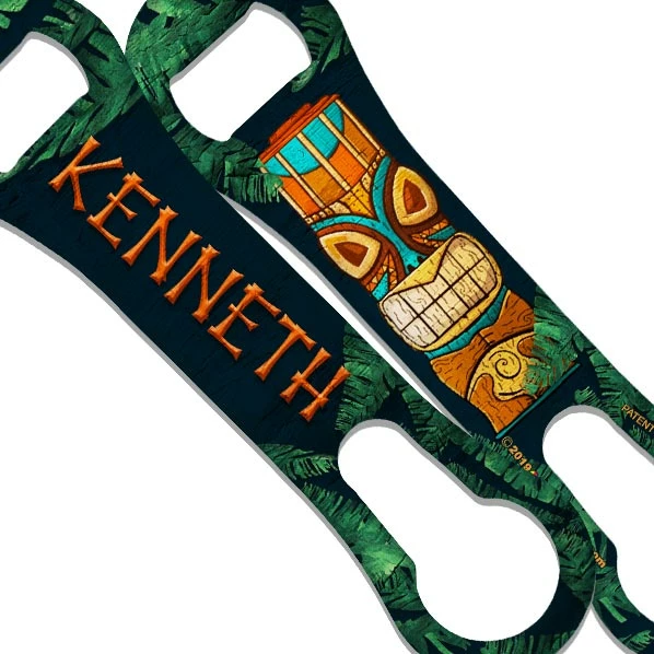 Best Sale ⌛ BarMan "ADD YOUR NAME" V-ROD® Bottle Opener – Tiki Idol – Several Color Options ⌛ 2 Best Sale ⌛ BarMan "ADD YOUR NAME" V-ROD® Bottle Opener – Tiki Idol – Several Color Options ⌛ - Image 2