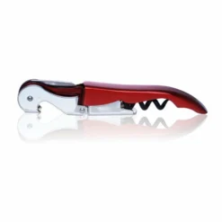 Cheap ⭐ BarMan Corkscrew - Double Lever - Stainless Steel Candy Coated ⭐ -Barman Sales Store candy coated dl corkscrew red web 500 3 700x700