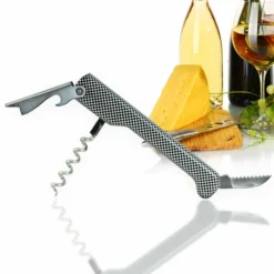 Best reviews of 🔔 BarMan Wine Opener - Capitano® - Waiter's Corkscrew With Checker Handle 🤩