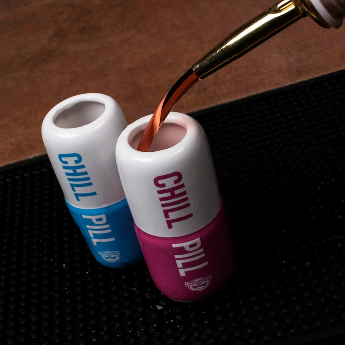 New ✔️ BarMan Chill Pill Shot Glass - 2 Pack - 1.5 Ounce 🔔 2 New ✔️ BarMan Chill Pill Shot Glass - 2 Pack - 1.5 Ounce 🔔 - Image 2
