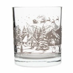 Top 10 ✨ BarMan BarConic® Glassware - ❤️ Christmas Cabin - Old Fashion Glass - 10 Ounce ❤️
