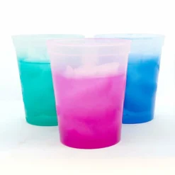 Cheapest ❤️ BarMan Color Changing Stadium Cups - 16 Ounce - Color Options ✨ -Barman Sales Store color changing stadium cup filled 700x700