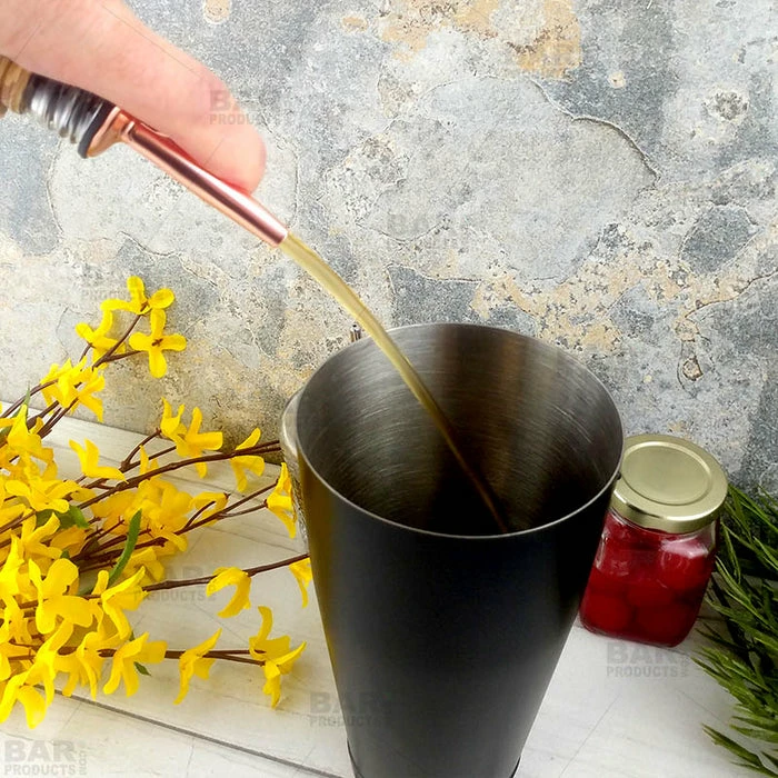 Outlet 🤩 BarMan BarConic® Stainless Steel Liquor Pourer - Copper Plated 😉 2 Outlet 🤩 BarMan BarConic® Stainless Steel Liquor Pourer - Copper Plated 😉 - Image 2