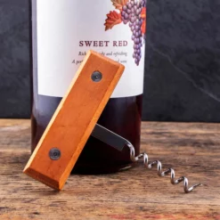 Buy 🎉 BarMan Wood Corkscrew W/Bottle Opener 🥰 -Barman Sales Store corkscrew bottleopener scene1 700x700