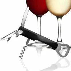 New ✨ BarMan Corkscrew / Wine Opener - Economy Style W/ Bottle Opener ⭐