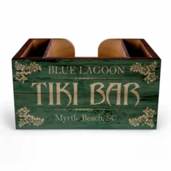 Deals โ BarMan Customizable Wooden Bar Caddy - Tiki Bar ๐