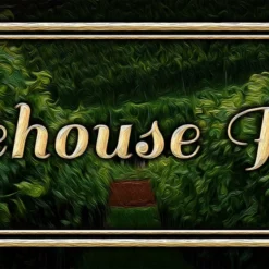 Flash Sale ✨ BarMan CUSTOMIZABLE Wall Mounted Wine Bottle & Glass Hanging Shelf W/ Painted Vineyard Plaque ✔️ -Barman Sales Store customizable wall mounted wine glass hanging shelf artwork detail alt 700x700