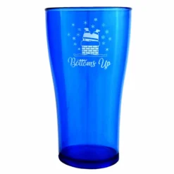 Brand new 👍 BarMan Bottoms Up Polycarbonate Cup - Blue - 2 Sizes Available 🥰 -Barman Sales Store cute christmas glasses bottoms up 800bpc 7 700x700