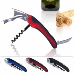 Wholesale ⭐ BarMan Corkscrew / Wine Opener - Double Lever Soft Grip - Color Options ✨