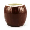 New 👍 BarMan BarConic® Tiki Drinkware - Ceramic Coconut Mug - 14 Ounce ✨