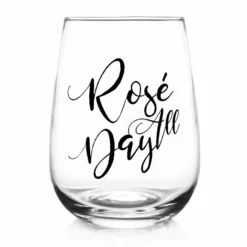 Best deal ✔️ BarMan Rosé All Day - Stemless Wine Glass (17oz) 👏