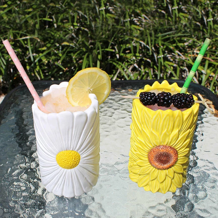 Hot Sale ✨ BarMan BarConic® Tiki Drinkware - Sunflower - 12 Oz. 🤩 4 Hot Sale ✨ BarMan BarConic® Tiki Drinkware - Sunflower - 12 Oz. 🤩 - Image 4