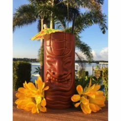 Hot Sale ⌛ BarMan BarConic® 12 Oz Tiki Drinkware - Grin 😀 -Barman Sales Store dw tiki grin 12 oz tiki drinkware grin 1 700x700