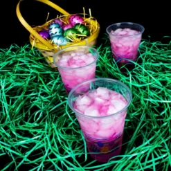 Budget 🔥 BarMan Soft Plastic Cups - Easter 20 Ct. - 16 Ounce ❤️ -Barman Sales Store easter soft cup scene1 700x700