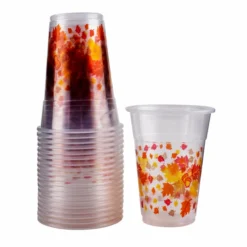 Best Pirce 🌟 BarMan Soft Plastic Cups - Autumn Leaves 20 Ct - 16 Ounce 🎉 -Barman Sales Store fall cups clean1 700x700